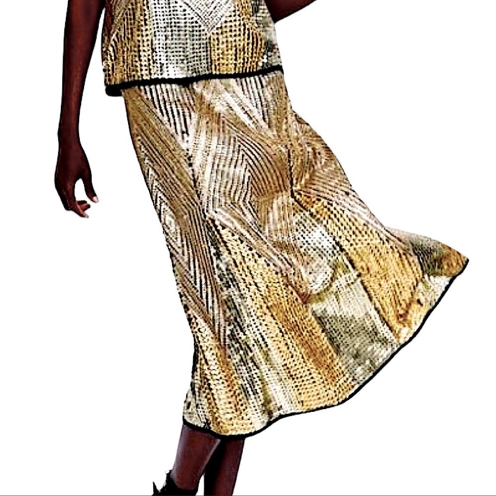 Zara ✨✨✨Limited Edition Sequin Skirt - Size Small -NWT